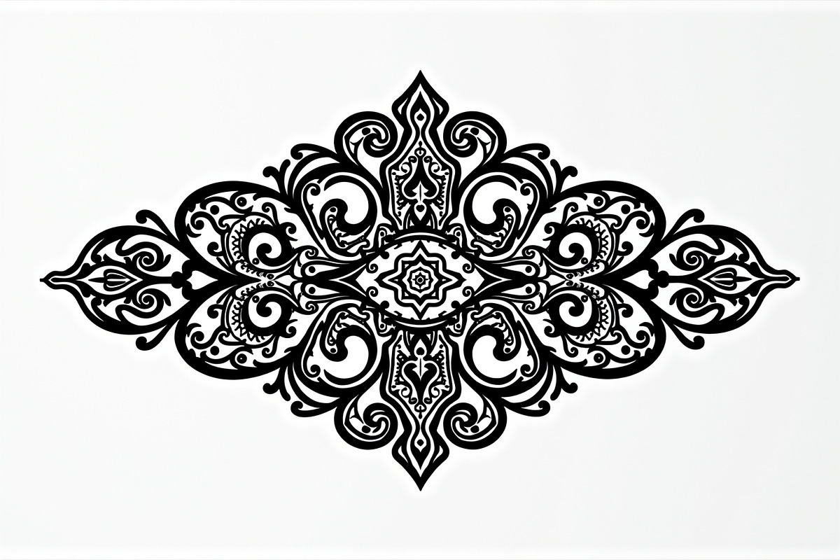 Circular Geometric Laser Cutting, an Object Graphic by BIPLOB EXPERT (Photo 7 of 16)