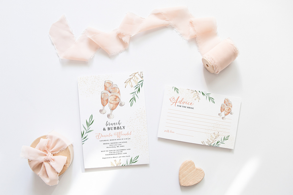 Wedding Invitation Mockup Bundle, a Product Mockup by ILoveMockupDesign (Photo 10 of 16)
