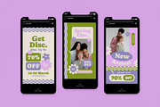 Playful Cute Modern Spring Instagram, a Social Media Template by graphicook (Thumbnail 6 of 6)