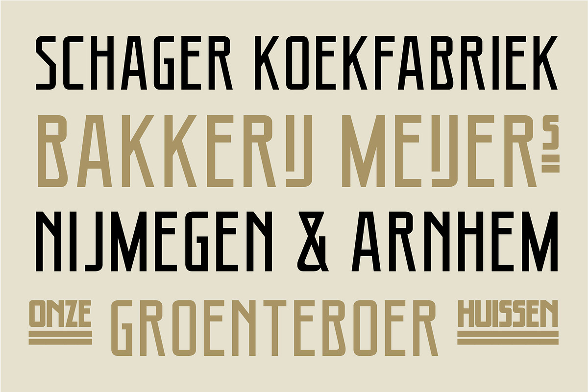 Ambachtelijk, a Font by The Old Type Foundry (Photo 5 of 7)