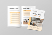 Creative Brief | Canva, Word, INDD, a Brochure Template by Leaflove (Thumbnail 2 of 9)
