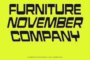 CS Amador – Reverse Contrast Font, a Sans Serif Font by Craft Supply Co. (Thumbnail 4 of 8)
