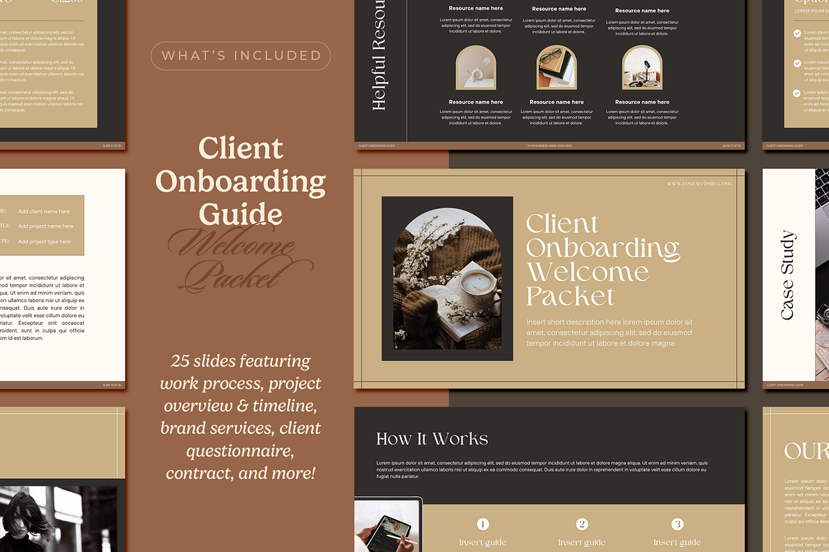 LEONE Client Guide Slides Bundle, a Presentation Template by Creatif Foundry (Photo 2 of 8)