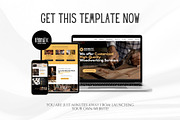 Woodworking Canva Website Template, a Landing Page Template by Kromatic Design Studio (Thumbnail 8 of 8)