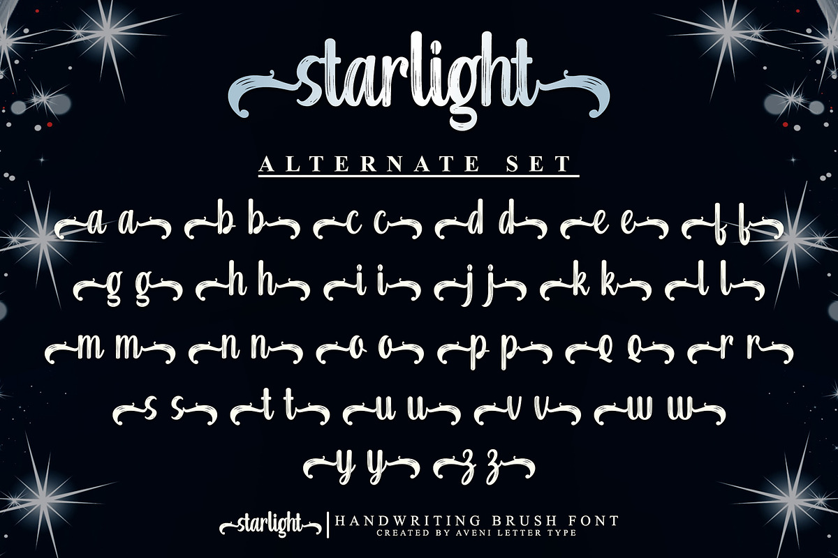 Starlight Handwriting Font