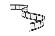 Realistic Transparent Film Strips, a Technology Illustration by PsychocheArt (Thumbnail 4 of 8)