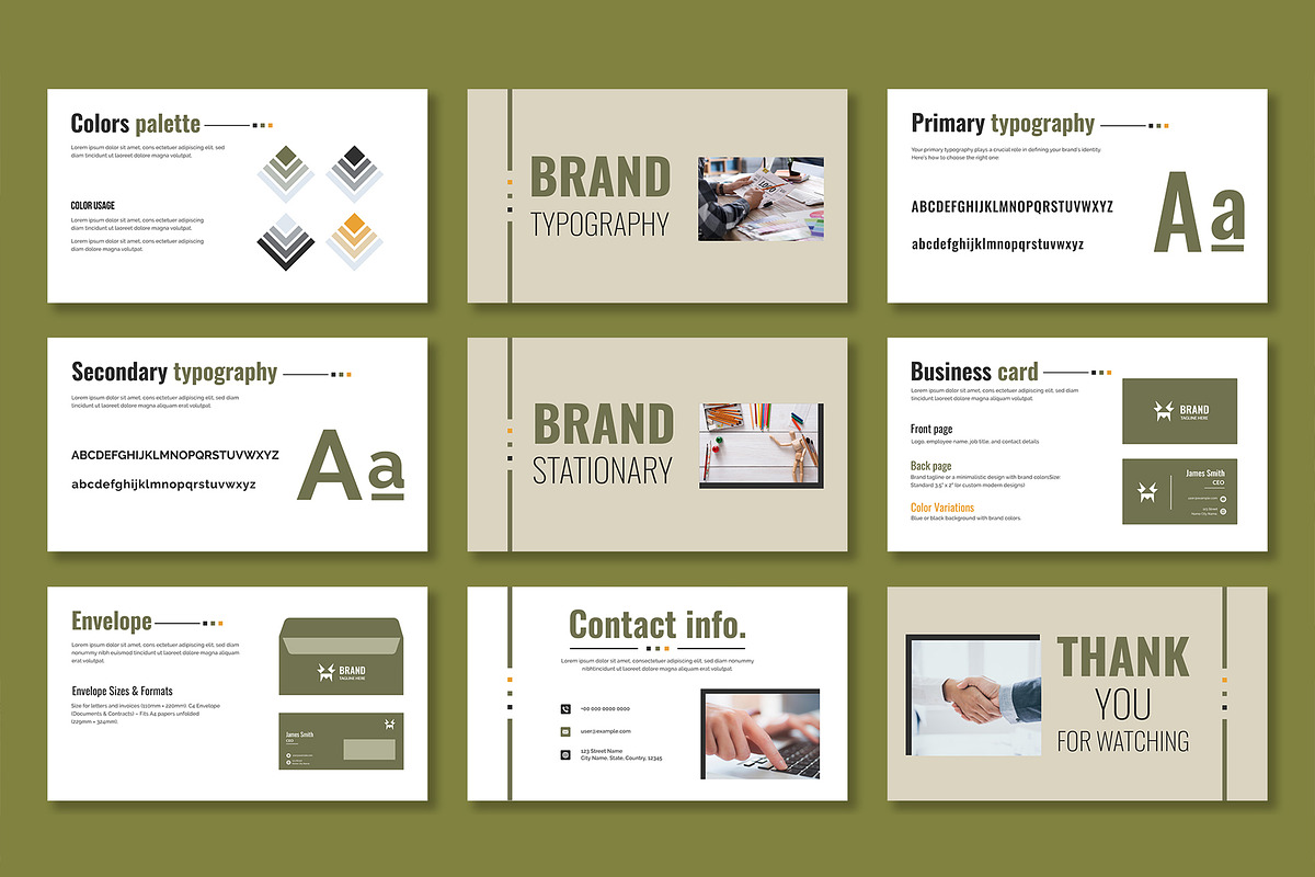 Fashion Brand Guideline preview 4