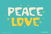 Sabiné - A Fun & Funky Display Font, a Sans Serif Font by Komet & Flicker (Thumbnail 8 of 12)