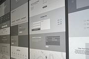 Website Wireframe Template, a Wireframe Template by Starline Creative (Thumbnail 2 of 5)