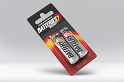 Battery Blister Pack Mock-Up, a Product Mockup by DesignRushMarket (Thumbnail 8 of 9)