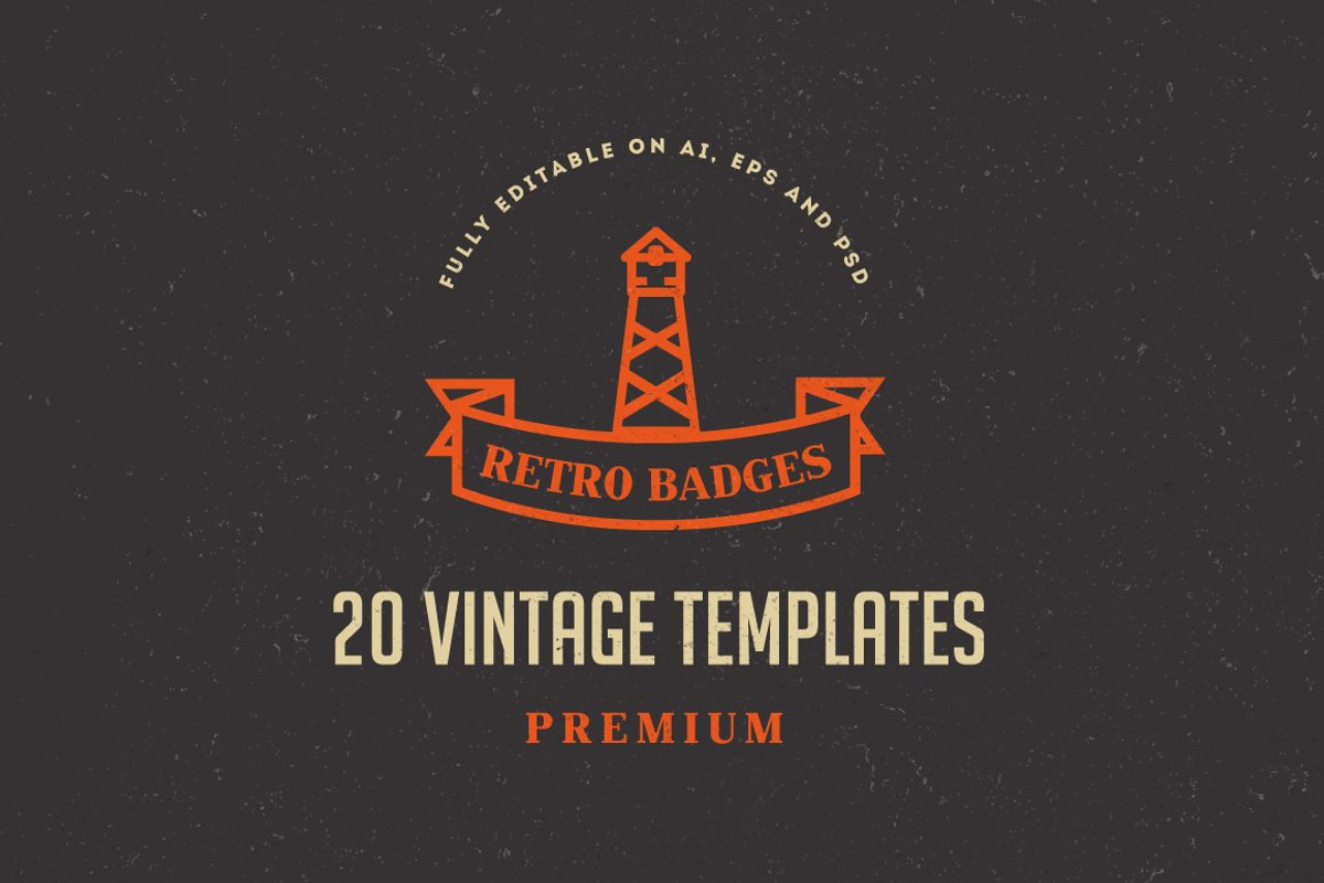 Vintage Logos Labels & Badges, a Branding & Logo Template by Design District (Photo 52 of 76)