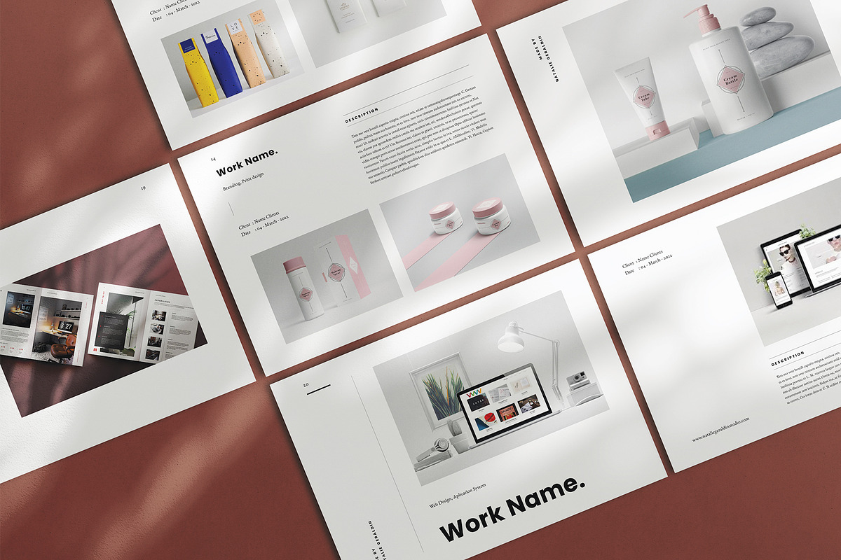 Design Portfolio and Resume, a Brochure Template by Occy Design (Photo 8 of 12)