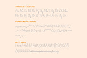 CS Soraya Dashed, a Script Font by Craft Supply Co. (Thumbnail 8 of 8)