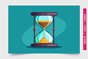 Simple Cartoon Hourglass Illustratio, an Illustration by Tanuart (Thumbnail 3 of 3)