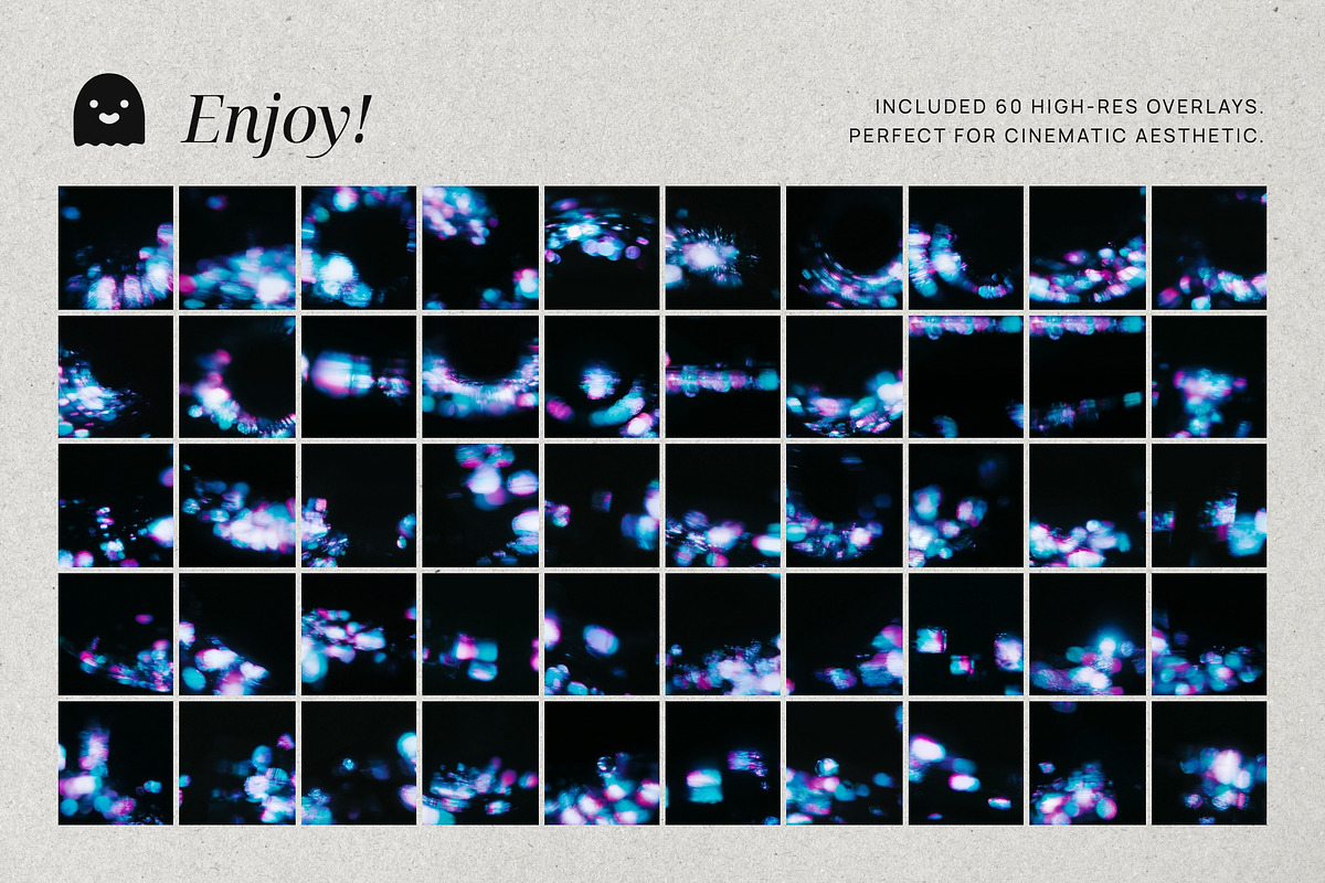 Lo-Fi Night Glow Overlays, a Texture Graphic by PhotoSpirit (Photo 8 of 8)