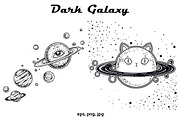 Dark Galaxy, an Object Graphic by Anastasia (Thumbnail 11 of 15)