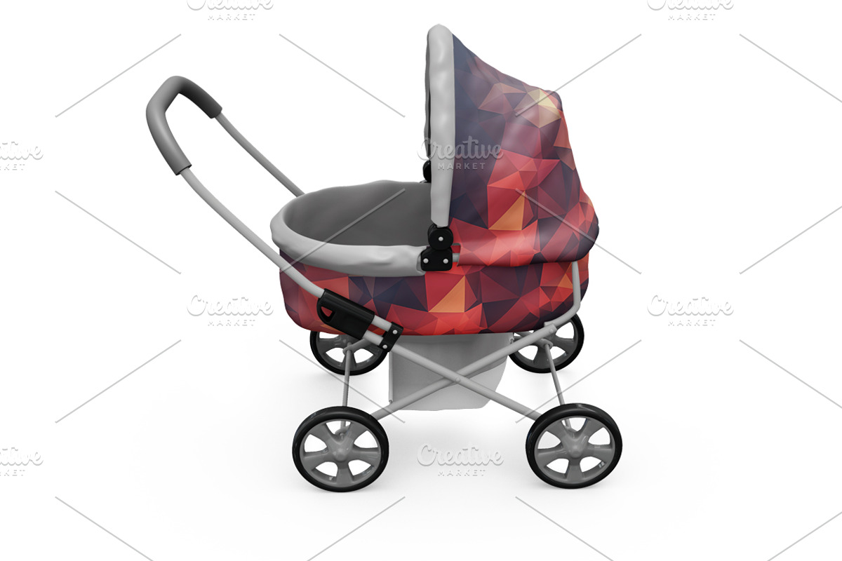 Baby Stroller Mockup, a Mockup by PixelMockup (Photo 8 of 17)