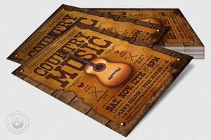 Country Music Flyer Template V1