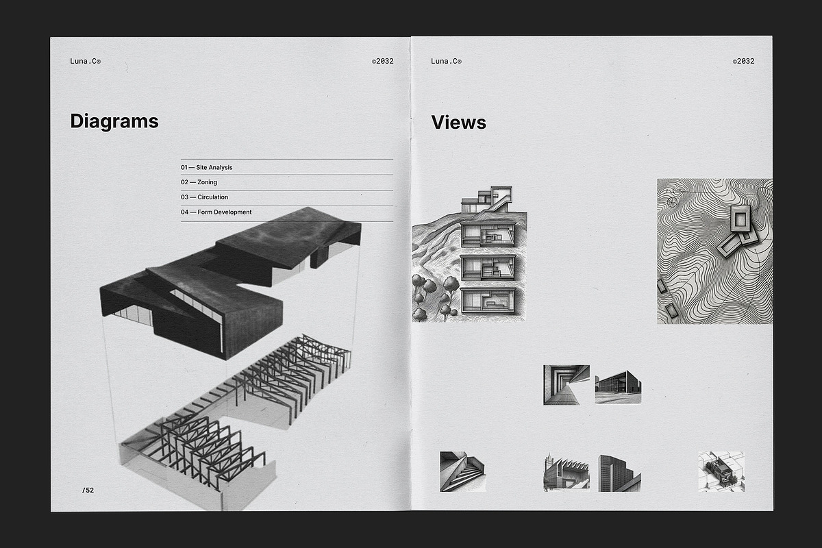 Architecture Portfolio Template, a Brochure Template by Studio Monova (Photo 23 of 33)