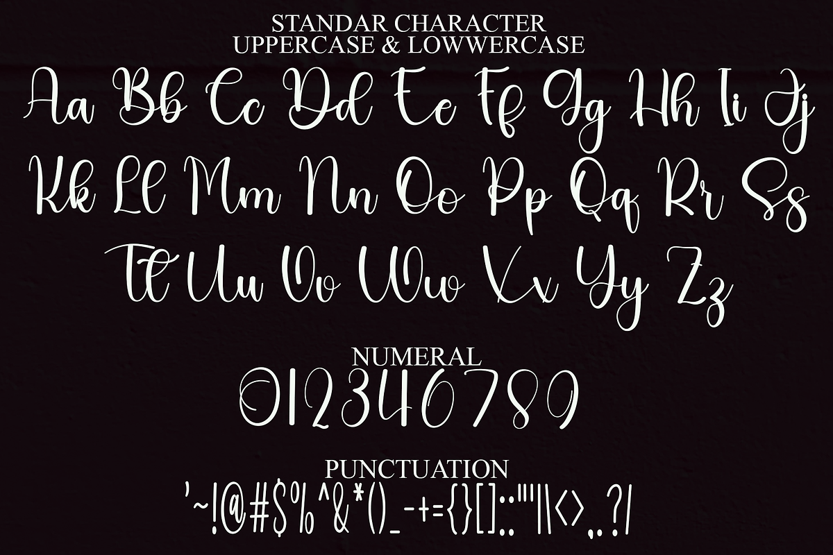 Birthday Gift, a Handwritten Font by FreshTypeINK (Photo 6 of 8)