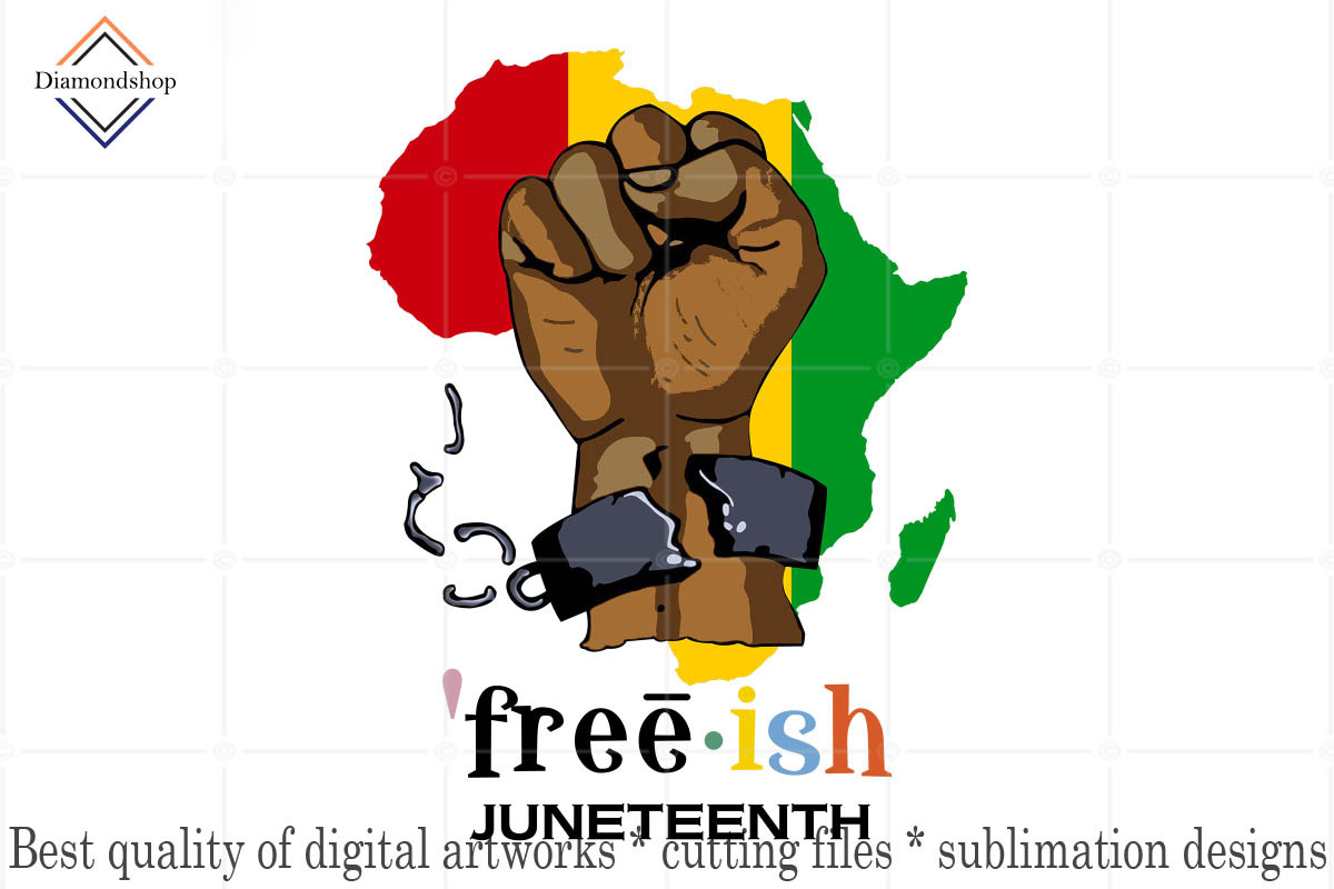 Combo Juneteenth Sublimation Design, a Decorative Illustration by DiamondShop (Photo 5 of 21)