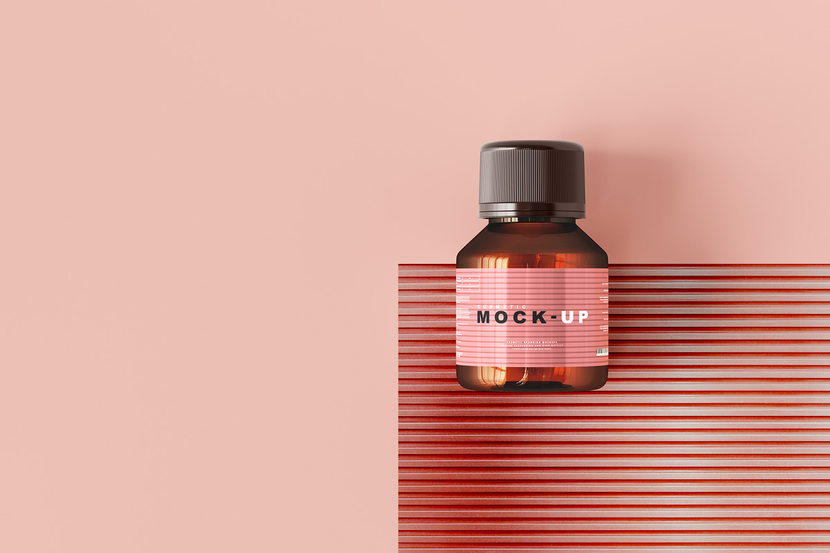 250+ Cosmetic Branding Mockup Bundle, a Cups & Container Mockup by pmvch (Photo 226 of 273)