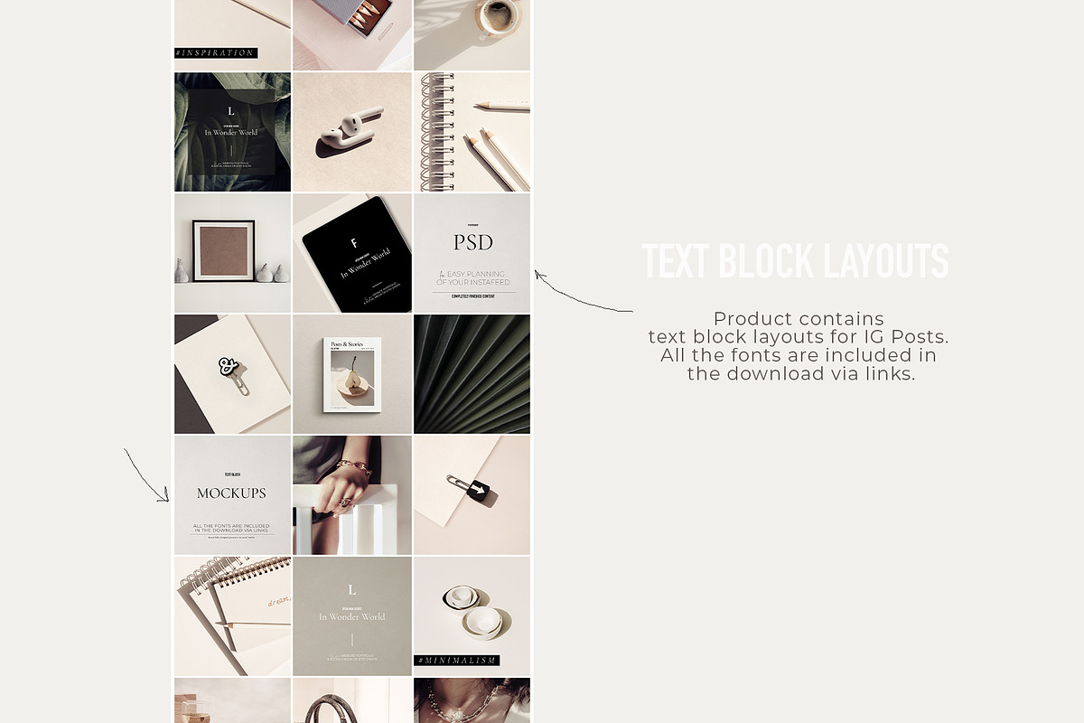 Minimalism. Feed №1., a Social Media Template by OntheMoon (Photo 7 of 9)