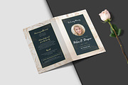Funeral Program And Prayer Card, a Brochure Template by crazyOWL (Thumbnail 2 of 8)