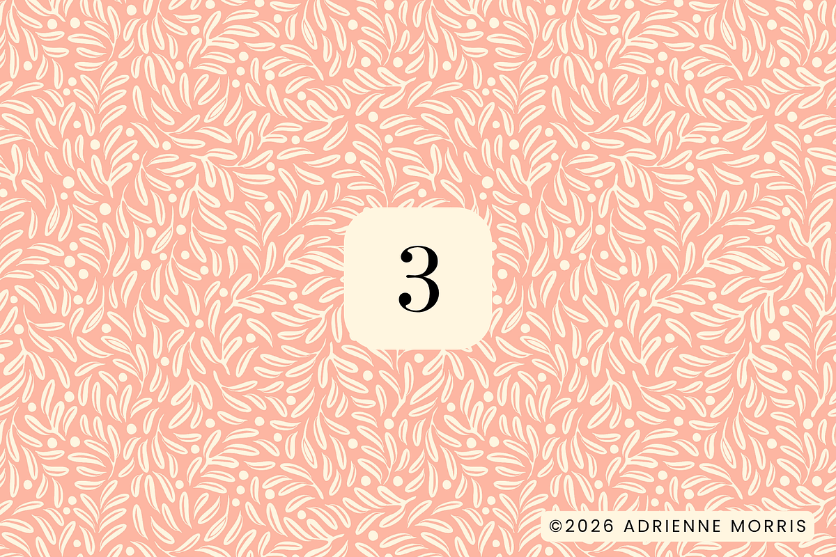 Minimalist Botanical Pattern Bundle, a Pattern Graphic by Adrienne Morris (Photo 5 of 14)