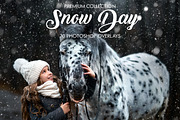 Snow Overlays for Photoshop