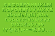 Vector alphabet of simple 3d letters, an Object Graphic by popskraft (Thumbnail 3 of 8)