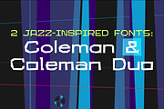 Coleman and Coleman Duo, a Font by Typekirk (Thumbnail 1 of 6)