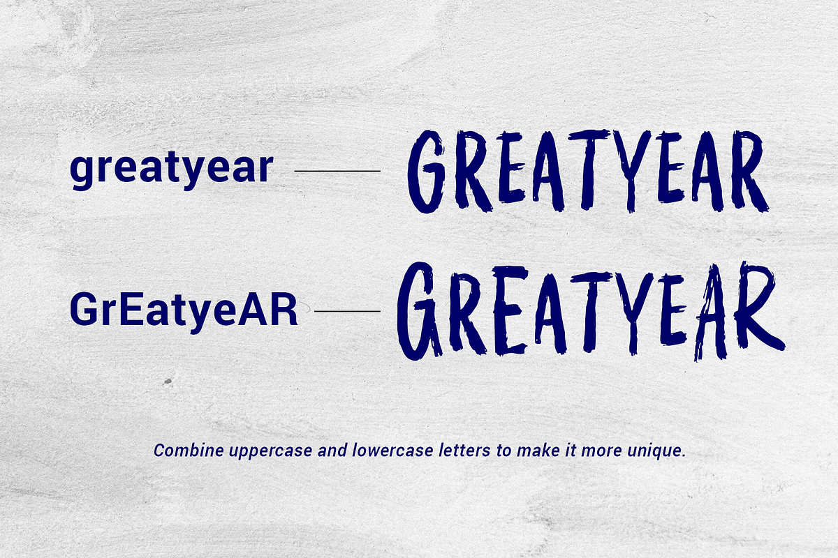 Greatyear - Brush Font, a Handwritten Font by Weape Studio (Photo 6 of 10)