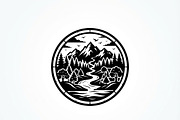 60 Eco Globe Landscape Silhouette, a Technology Illustration by Amazin_art (Thumbnail 25 of 44)