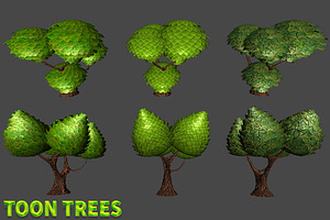 Toon Trees Pack