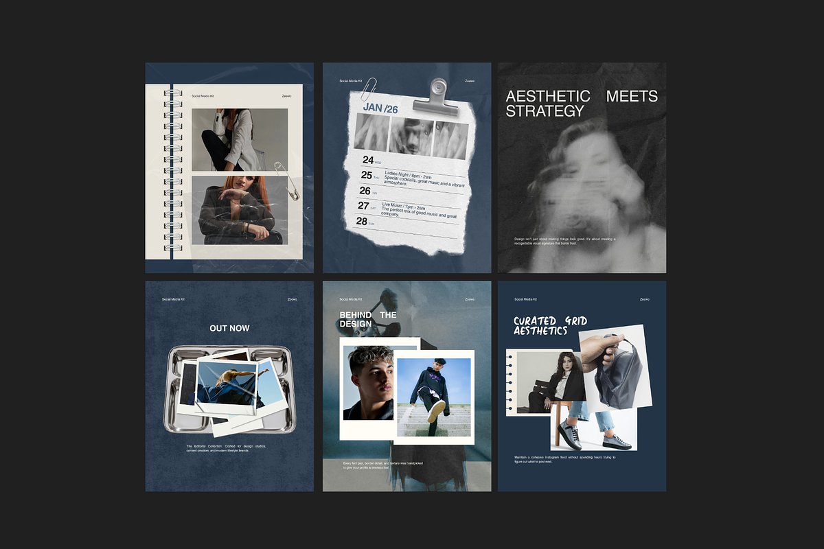 Zeewo - Social Media Template, a Social Media Template by Creative Glide (Photo 3 of 10)
