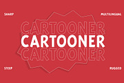 Cartooner Display Font Family, a Sans Serif Font by FansyType (Thumbnail 3 of 9)