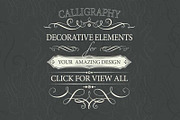 BIG SET of flourishes, a Decorative Illustration by ARSCOR (Thumbnail 2 of 6)