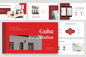 Guba : Pitch Pack Google Slides, a Presentation Template by Punkl Camp