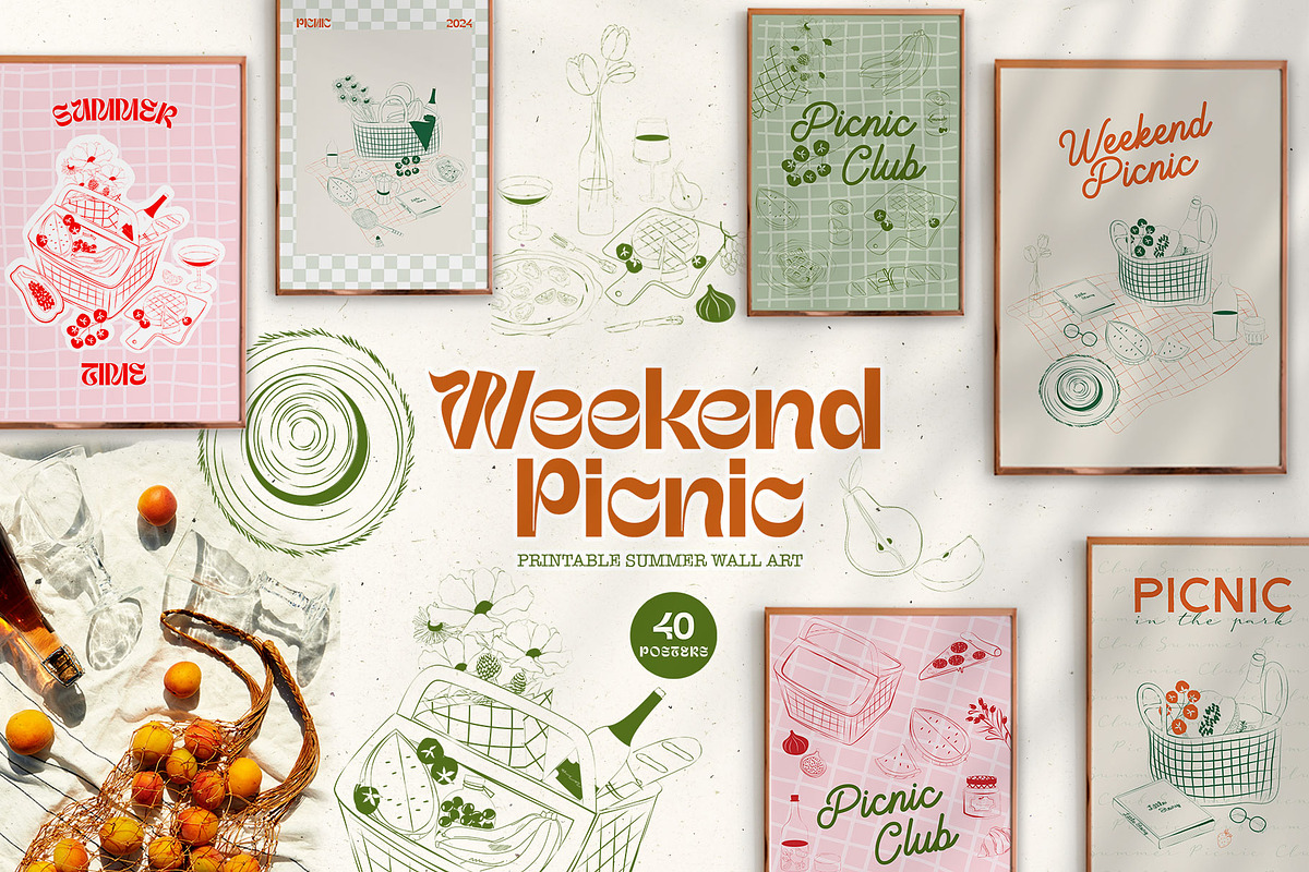 Poster Gallery Bundle, a Decorative Illustration by Mio Buono (Photo 33 of 82)