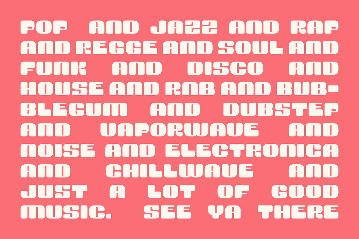 Yerk Y2K Font in 3 Styles, a Font by That That Creative (Photo 9 of 15)