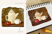 Gouache Photoshop Brush Set, a Brush Add-On by Jenteva Art (Thumbnail 5 of 12)