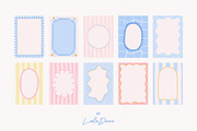Whimsy Frames & Backgrounds, an Object Graphic by Leila Divine (Thumbnail 10 of 17)