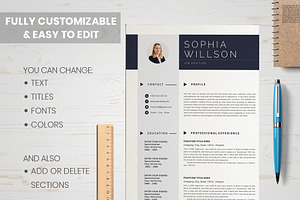 Feminine Resume Design