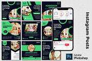 College Editable Instagram Post, a Social Media Template by Mohammad Sarfaraz (Thumbnail 1 of 5)