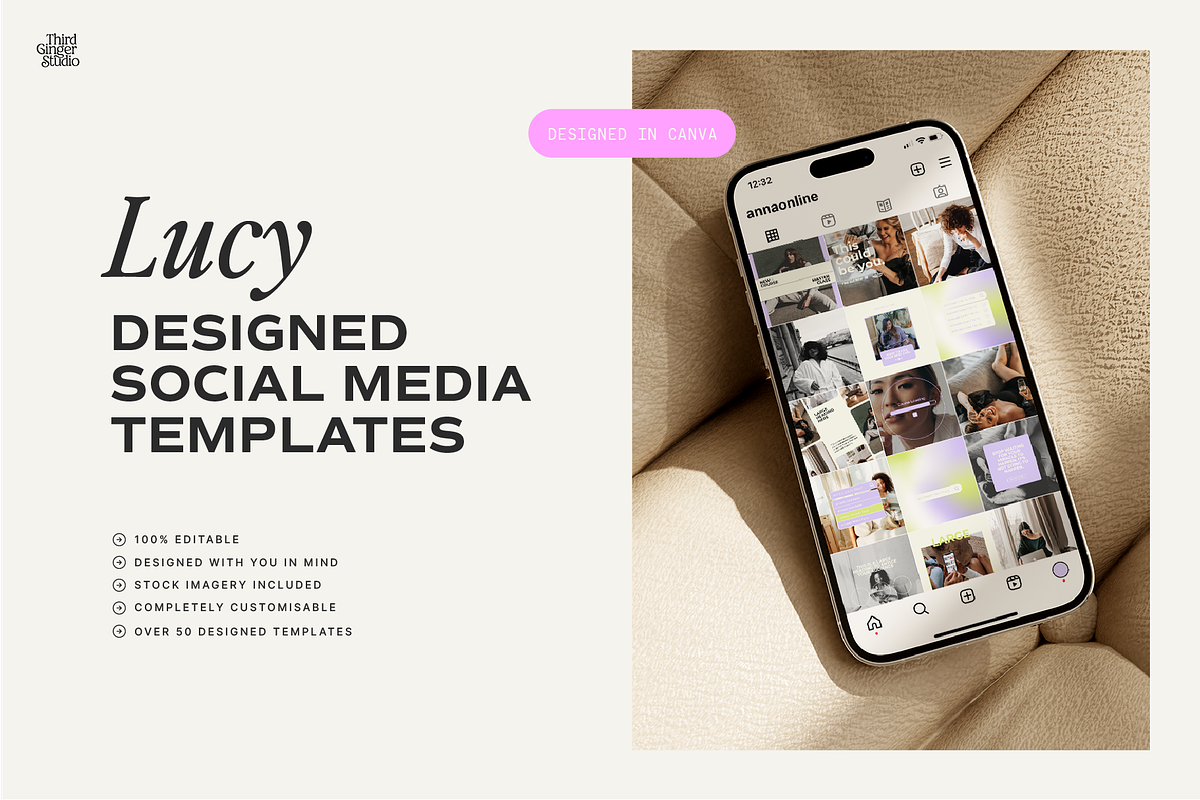 LUCY | Canva Social Media Template preview 5