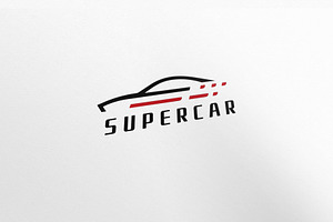 Speed Super Car Logo, a Branding & Logo Template by Design_Planet