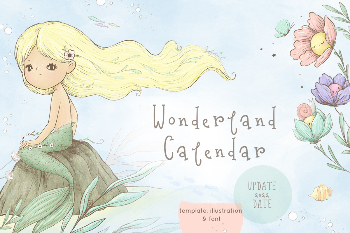 Wonderland Calendar 2022, an Animal Illustration by Magic & Dreams (Photo 1 of 6)