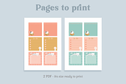 Cute Cats Printable Notepad Set, a Graphic by Nina Bered Illustration (Thumbnail 2 of 3)