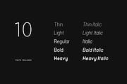 CLEOR - Unique Display Font Family, a Sans Serif Font by Designova® (Thumbnail 10 of 10)